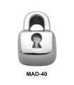 Lock S316L Tongue Piercing MAD-40